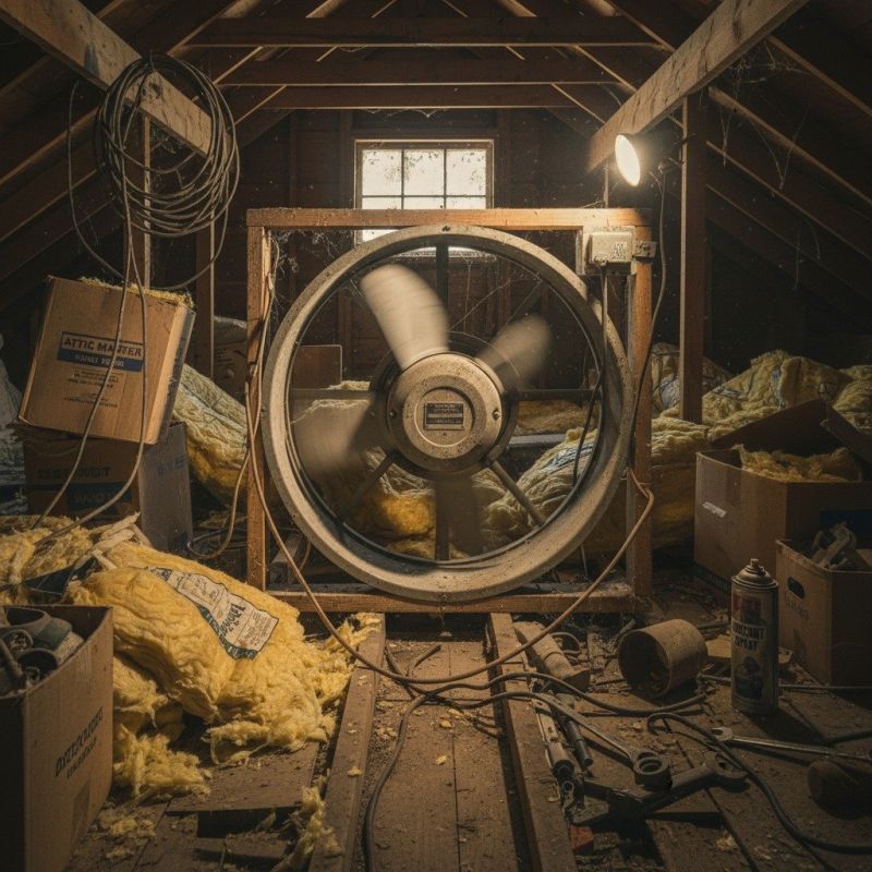 Attic Fan Repair in Alpharetta, GA